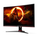 AOC C27G2E/BK, Monitor de gaming negro/Rojo