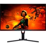 AOC U32G3X/BK, Monitor de gaming negro/Rojo