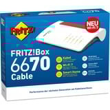 AVM 20003047, Router blanco/Rojo