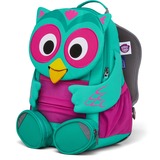 Affenzahn AFZ-FAL-002-006, Mochila turquesa/Rosa neón