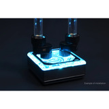 Alphacool Carámbano 16mm acoplamiento giratorio G1/4 macho a G1/4 hembra, Conexión cromado