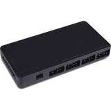Alphacool Core 11x 3-Pin DRGB Splitter, Control del ventilador negro