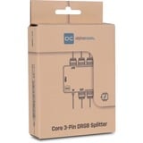 Alphacool Core 11x 3-Pin DRGB Splitter, Control del ventilador negro