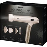 Beurer 10484, Secador de pelo crema/Dorado