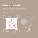 Beurer 20079, Almohadas eléctricas crema