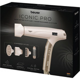 Beurer HC 150 Fusion Dry Pro, Secador de pelo crema/Dorado