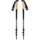 Black Diamond Alpine Carbon Cork bastón de trekking Unisex Telescópico, Aparato para fitness Unisex, Telescópico, Senderismo, Senderismo, Agarre en T, Espuma, Lever lock