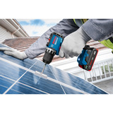 Bosch Atornillador inalámbrico GSR18V-52 con 2 baterías 18 voltios 2,0 amperios-hora en estuche L, Taladro/destornillador Minorista