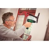 Bosch Atornillador percutor a batería EasyImpact 1200 + juego de puntas y brocas, Martillo atornillador verde/Negro