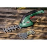 Bosch EasyShear Set, 0600833303, Tijeras arreglasetos verde/Negro