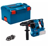 Bosch GBH 18V-28 CF PROFESSIONAL SDS Plus, Martillo perforador azul/Negro, SDS Plus, Negro, Azul, Rojo, Motor sin escobillas, 2,8 cm, 3,3 J, 4220 ppm