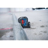 Bosch GPL 3 G Professional Nivel de punto 30 m 500-540 nm (< 10mW), Láser de puntos azul/Negro, 30 m, 0,35 mm/m, 4°, 4 s, Horizontal/Vertical, Verde