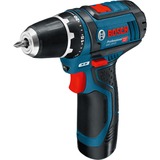 Bosch GSR 12V-15 Professional 1300 RPM Negro, Azul, Taladro/destornillador azul/Negro, Destornillador eléctrico, Mango de pistola, Negro, Azul, 1300 RPM, 400 RPM, 1300 RPM