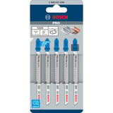 Bosch Hoja de sierra de calar PRO para aluminio curva T 227 D, 100mm 