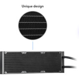 Chieftec ICEBERG PRO 360 DARK, Refrigeración por agua negro