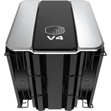 Cooler Master V4 ALPHA 3DHP, Disipador de CPU negro/Plateado