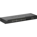 D-Link DGS-1530-28/E, Interruptor/Conmutador negro