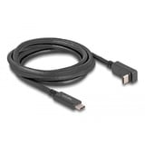 DeLOCK Cable USB 3.2 Gen 1, conector USB-C > conector USB-C negro