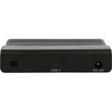 DeLOCK Hub externo USB 3.2 Gen 2 de 4 puertos 10Gbps, Hub USB negro