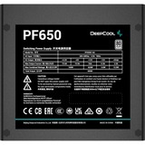 DeepCool PF650 650W, Fuente de alimentación de PC negro
