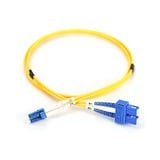 Digitus Cable de parche LWL, dúplex, conector LC > SC, monomodo OS2 amarillo