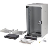 Digitus Set de red SOHO Pro 10" 315x300 mm (AnxP), Armario IT gris claro