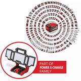 EINHELL 4514172, Foco de obra rojo