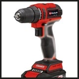 EINHELL Power X-Change Taladro atornillador inalámbrico TE-CD 18/40 Li BL, 18Volt, Taladro/destornillador rojo/Negro