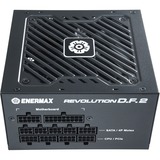 Enermax REVOLUTION D.F.2 1200W, Fuente de alimentación de PC negro