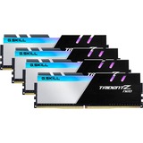 G.Skill Trident Z F4-3200C16Q-64GTZN módulo de memoria 64 GB 4 x 16 GB DDR4 3200 MHz, Memoria RAM negro/blanco, 64 GB, 4 x 16 GB, DDR4, 3200 MHz