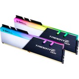 G.Skill Trident Z F4-3200C16Q-64GTZN módulo de memoria 64 GB 4 x 16 GB DDR4 3200 MHz, Memoria RAM negro/blanco, 64 GB, 4 x 16 GB, DDR4, 3200 MHz