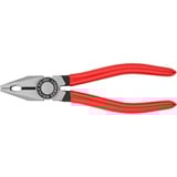 KNIPEX 03 01 180 alicate Alicates de electricista, Alicates combi rojo, Alicates de electricista, 1,6 cm, Acero, De plástico, Rojo, 18 cm