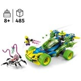 LEGO DREAMZzz Mateo y Z-Blob Coche de Carreras, Juegos de construcción Juego de construcción, 8 año(s), Plástico, 485 pieza(s), 663 g