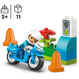 LEGO DUPLO Town Motocicleta policial azul, Juegos de construcción 