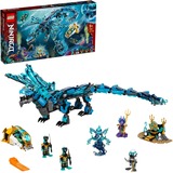 LEGO NINJAGO 71754 Dragón de Agua, Juguete de Construcción con Mini Figuras, Juegos de construcción Juguete de Construcción con Mini Figuras, Juego de construcción, 9 año(s), Plástico, 737 pieza(s), 960 g
