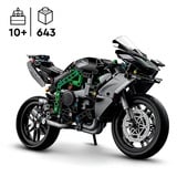 LEGO Technic Moto Kawasaki Ninja H2R, Juegos de construcción Juego de construcción, 10 año(s), Plástico, 643 pieza(s), 873 g