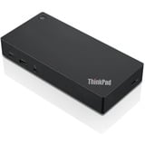 Lenovo Estación de acoplamiento USB-C ThinkPad 40AS reacondicionada negro