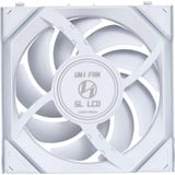 Lian Li UNI FAN SL120 LCD Wireless, Ventilador blanco