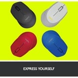 Logitech M280 Ratones, Ratón negro, mano derecha, Óptico, RF inalámbrico, 1000 DPI, Negro