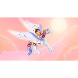 PLAYMOBIL Princess Magic Pegaso celestial con arcoíris, Juegos de construcción 