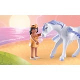 PLAYMOBIL Princess Magic Pegaso celestial con arcoíris, Juegos de construcción 