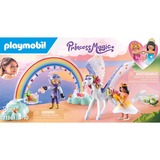 PLAYMOBIL Princess Magic Pegaso celestial con arcoíris, Juegos de construcción 
