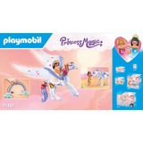 PLAYMOBIL Princess Magic Pegaso celestial con arcoíris, Juegos de construcción 