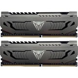 Patriot Viper Steel PVS416G360C8K módulo de memoria 16 GB 2 x 8 GB DDR4 3600 MHz, Memoria RAM gris, 16 GB, 2 x 8 GB, DDR4, 3600 MHz, 288-pin DIMM