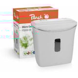Peach Micro Cut Destructora PS600-06, Destructora de documentos blanco