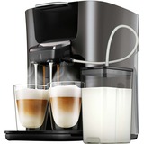 Philips HD6574/50 cafetera eléctrica Encimera Máquina de café en cápsulas 1 L Totalmente automática, Cafetera monodosis titanio/Negro, Encimera, Máquina de café en cápsulas, 1 L, Dosis de café, 2650 W, Negro, Titanio