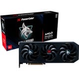 PowerColor Radeon RX 9070 Hellhound 16GB OC, Tarjeta gráfica negro