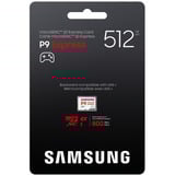 Samsung P9 Express 512 GB microSDXC, Tarjeta de memoria blanco