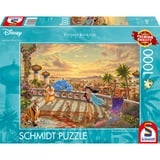 Schmidt Spiele Thomas Kinkade Studios: Disney Dreams Collection - Jasmine Dancing in the Desert Sunlight, Puzzle 