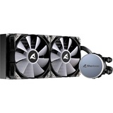Sharkoon S70 RGB AIO 240mm, Refrigeración por agua negro